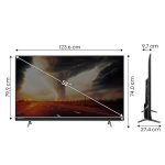 Hisense 139 cm (55 inches) Tornado 3.0 Series 4K Ultra HD Smart LED Google TV 55A7K (Black)