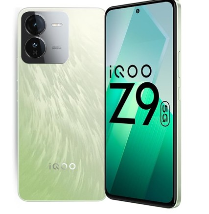 IQOO Z9 5G (Brushed Green, 8GB RAM, 128GB Storage) Dimensity 7200 5G Processor